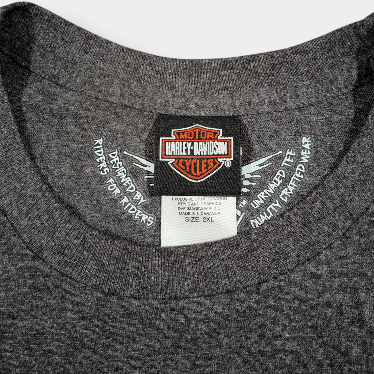 HARLEY DAVIDSON | 2013 WARR'S LONDON LONG SLEEVE GRAPHIC TEE (XXL)