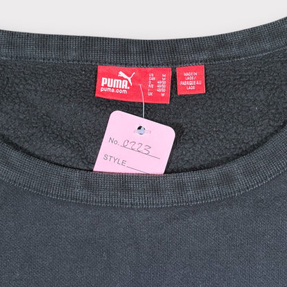PUMA EMBROIDERED SPELLOUT SWEATSHIRT (M)