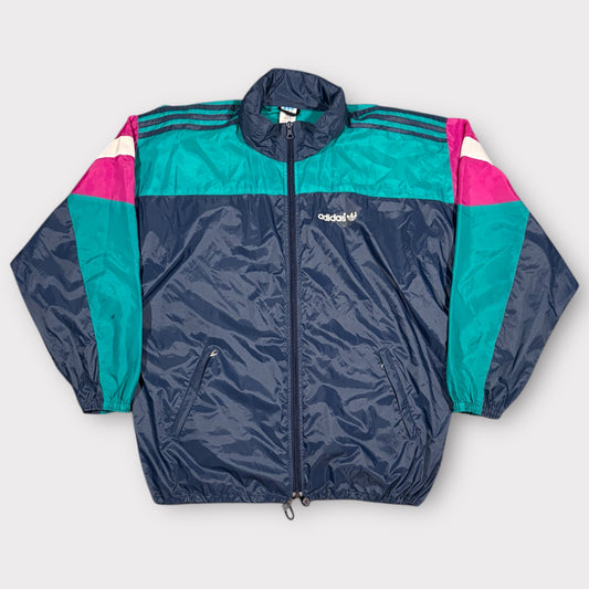 ADIDAS 1990s VINTAGE TRACK JACKET (M)