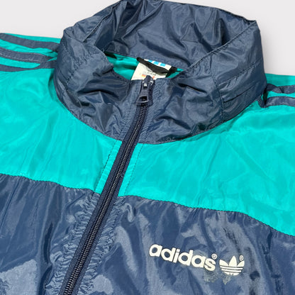 ADIDAS 1990s VINTAGE TRACK JACKET (M)