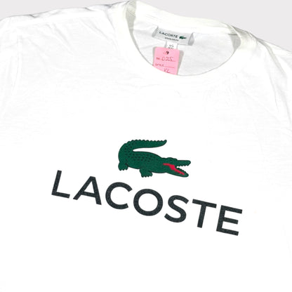 LACOSTE 2010s SPELLOUT T SHIRT (XL)
