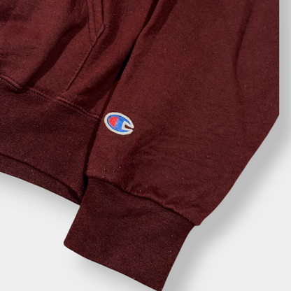 CHAMPION | VINTAGE BURGUNDY HARVARD UNIVERSITY HOODIE (S)