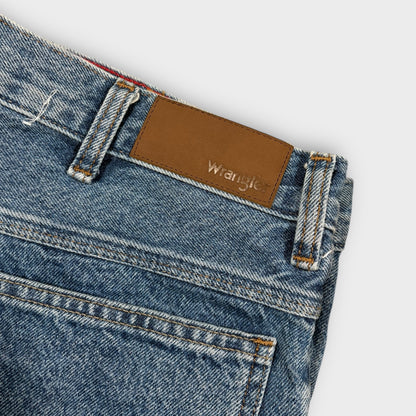 WRANGLER VINTAGE DENIM STRAIGHT LEG JEANS (W30 L38)