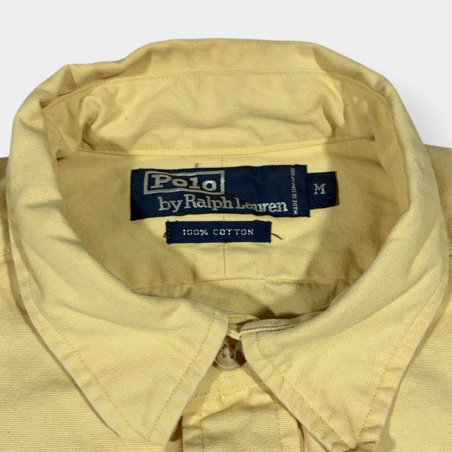 RALPH LAUREN | Rare  Vintage 1992 Sportsman License Fishing Bass Button Up Shirt (M)