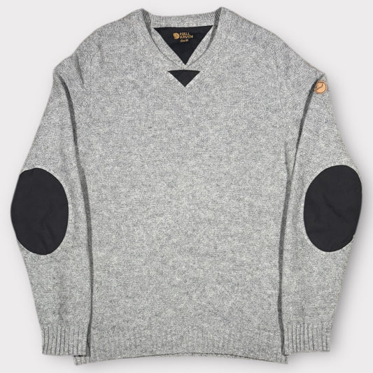 FJALLRAVEN VINTAGE WOOL JUMPER (M)