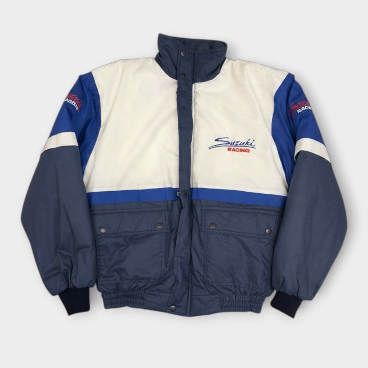SUZUKI | VINTAGE EMBROIDERED RACING JACKET (M)