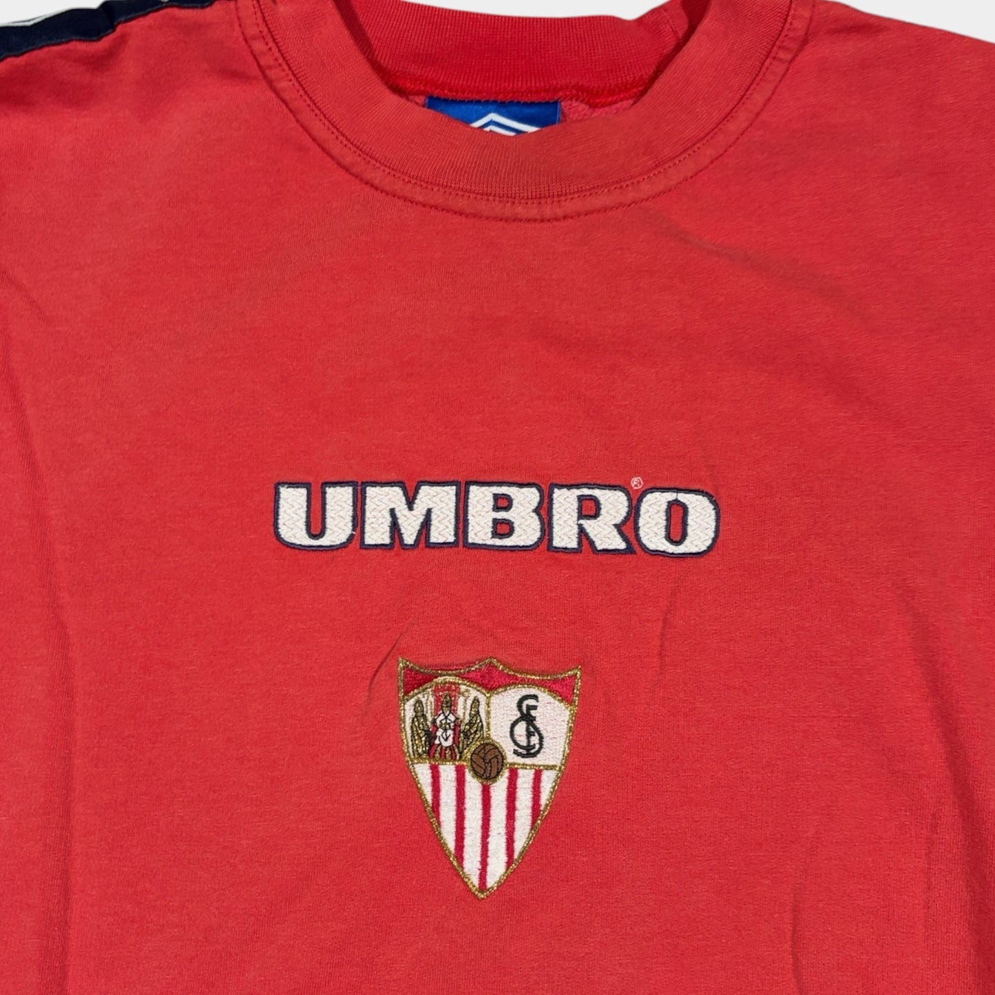 UMBRO | 1998-1999 SEVILLA FC SWEATSHIRT (XL)