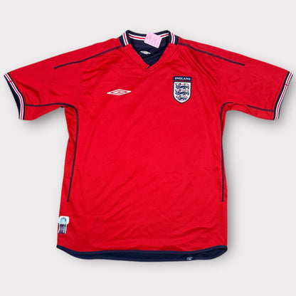 UMBRO | ENGLAND 2002-04 REVERSIBLE AWAY JERSEY (M)