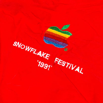APPLE COMPUTERS 1991 VINTAGE QUARTER ZIP (M)