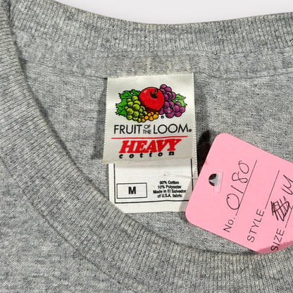 FRUIT OF THE LOOM | HEAVY COTTON 1990s NEW YORK CITY TOURIST TEE (M)