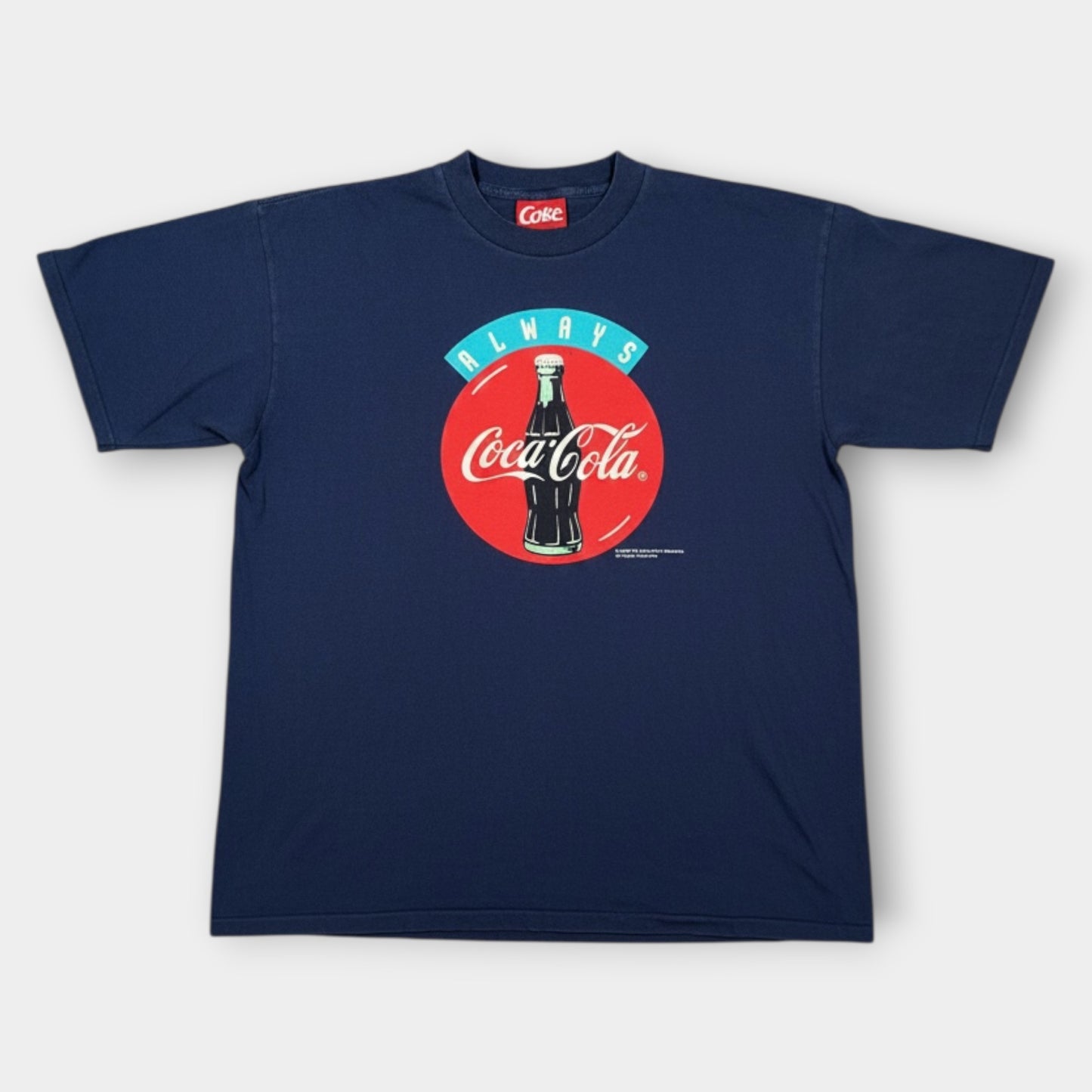 COCA COLA | 1994 SINGLE STITCH BIG LOGO GRAPHIC TEE (XL)