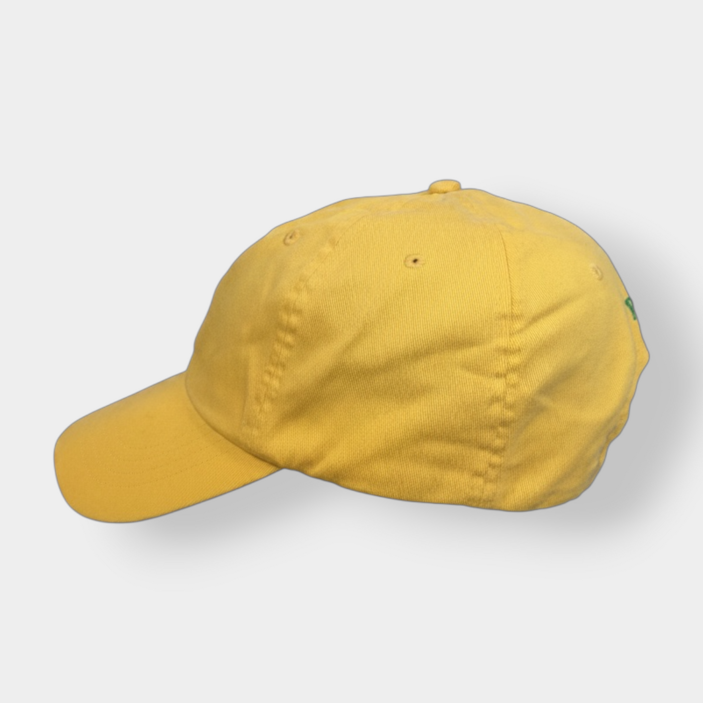 RALPH LAUREN POLO | ICONIC PONY LOGO BASEBALL CAP IN YELLOW