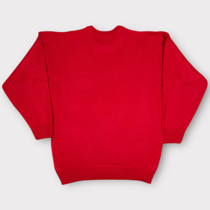 LACOSTE CHEMISE 90s VINTAGE KNIT JUMPER (M)