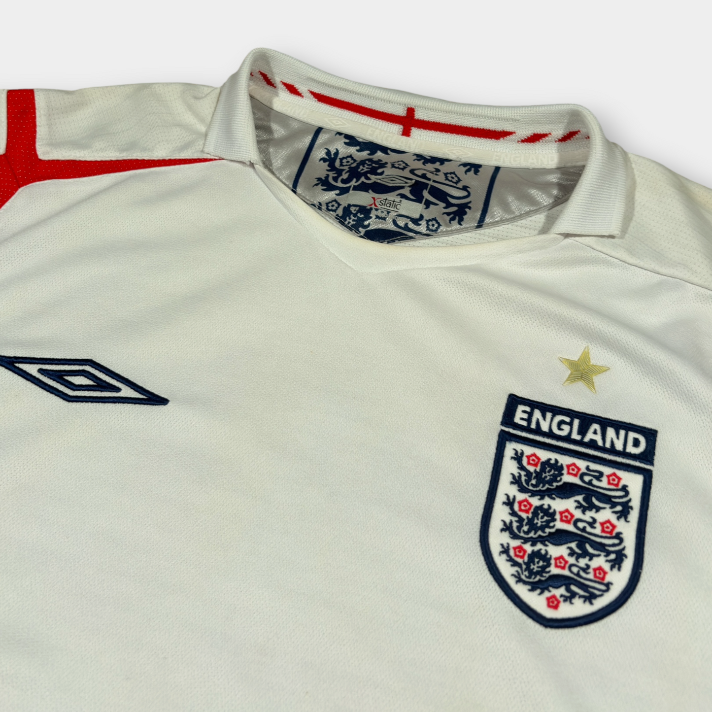 UMBRO | 2005-07 ENGLAND HOME JERSEY (L)