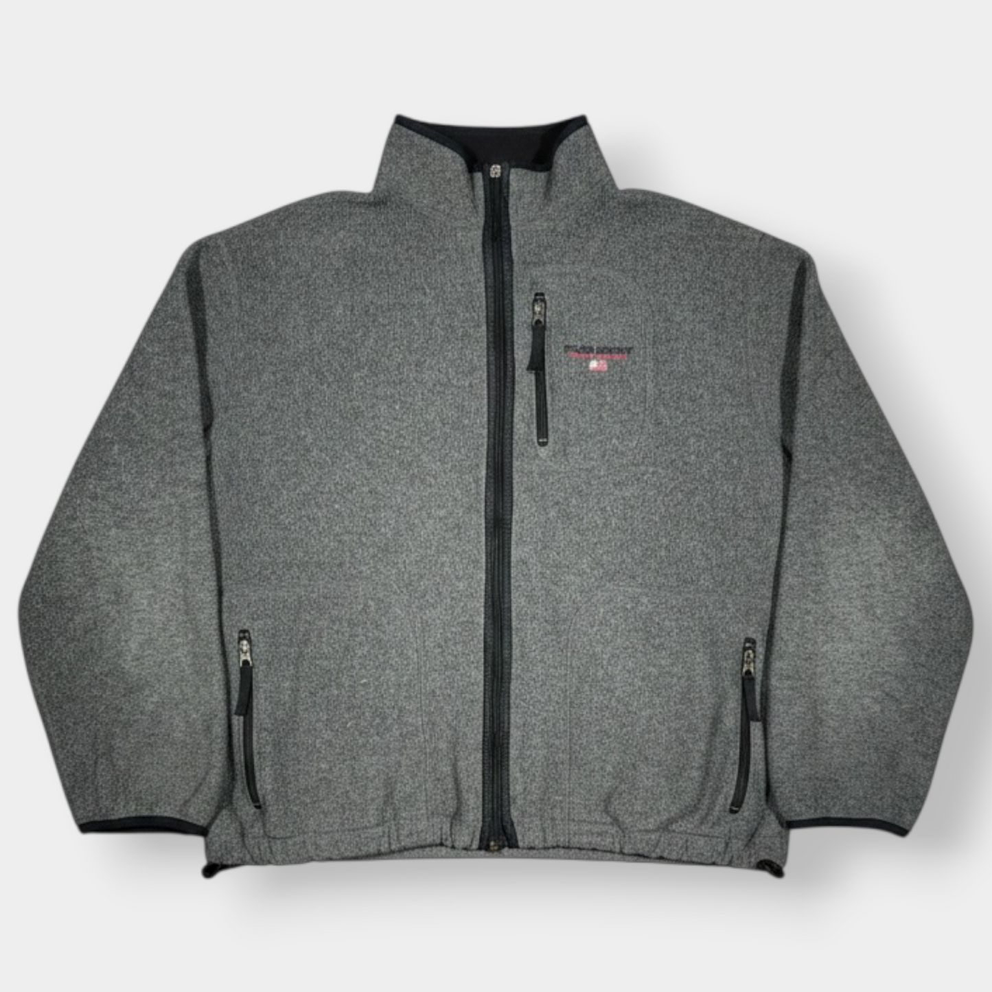 RALPH LAUREN POLO SPORT | 1990s VINTAGE GREY ZIP UP FLEECE (XL)