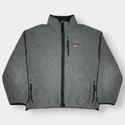 RALPH LAUREN POLO SPORT | 1990s VINTAGE GREY ZIP UP FLEECE (XL)