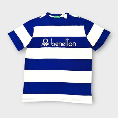 BENETTON | STRIPED T SHIRT (M)