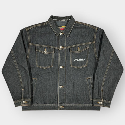 FUBU | 1990s VINTAGE DENIM HIP-HOP JACKET (XL)