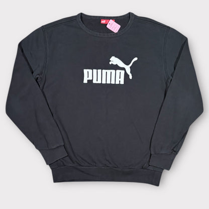 PUMA EMBROIDERED SPELLOUT SWEATSHIRT (M)