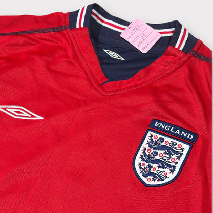 UMBRO | ENGLAND 2002-04 REVERSIBLE AWAY JERSEY (M)