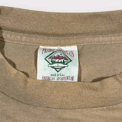 TAOS 1990s VINTAGE SINGLE STITCH GRAPHIC TEE (L)