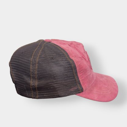 VON DUTCH | Y2K VINTAGE PINK TRUCKER CAP