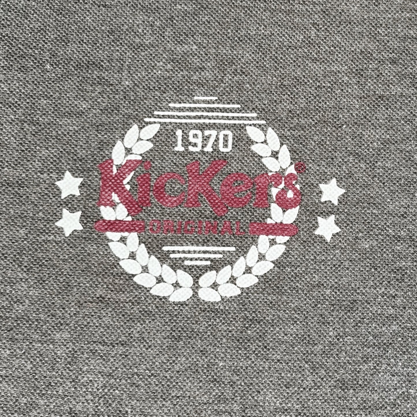 KICKERS | 2000s VINTAGE POLO SHIRT (M)