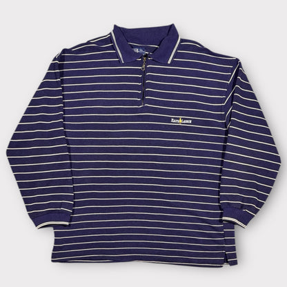 POLO RALPH LAUREN 90s QUARTER ZIP SWEATSHIRT (XXL)