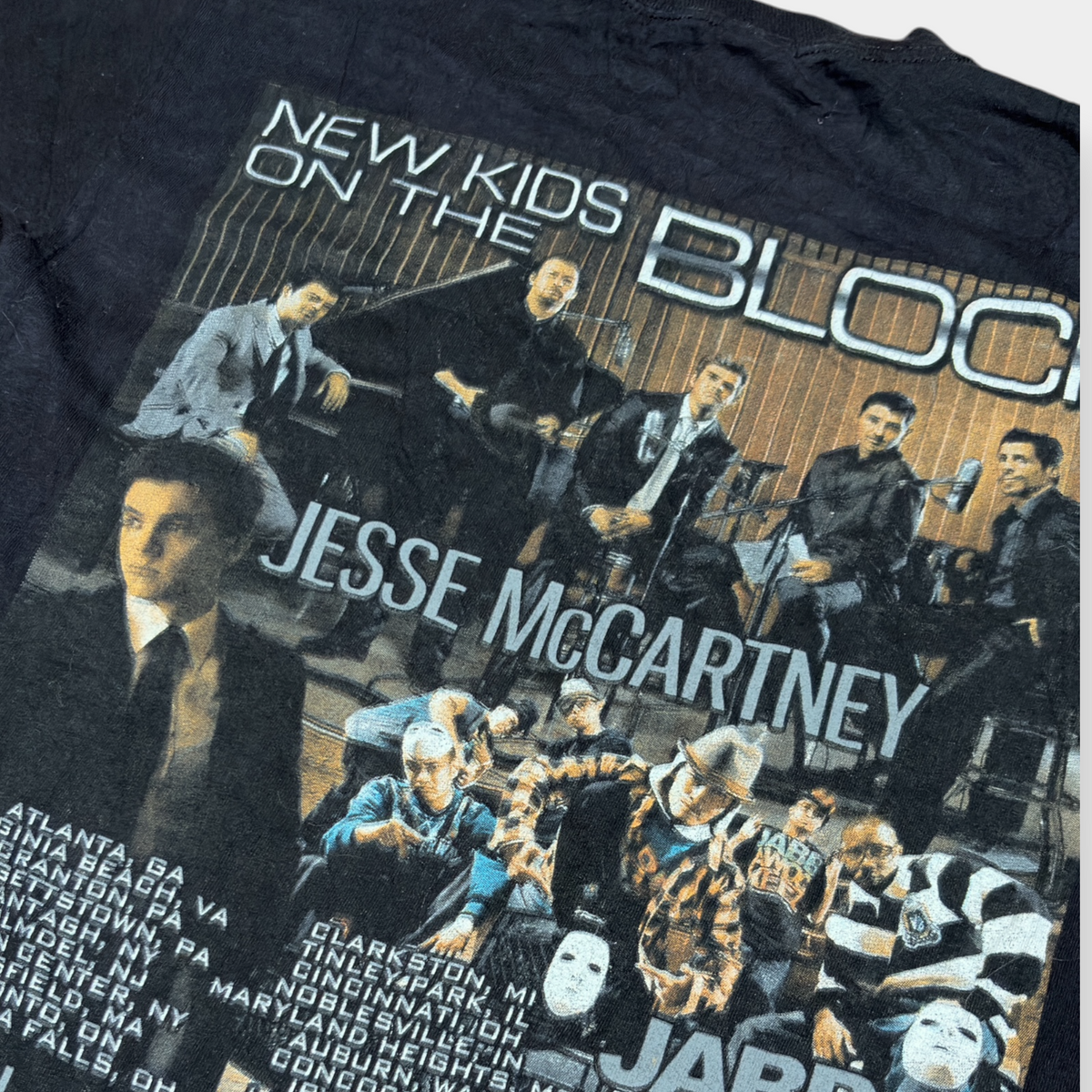 NEW KIDS ON THE BLOCK 2009 TOUR T-SHIRT (S)