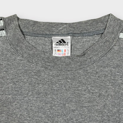 ADIDAS 1990s THREE STRIPE TEE (M)