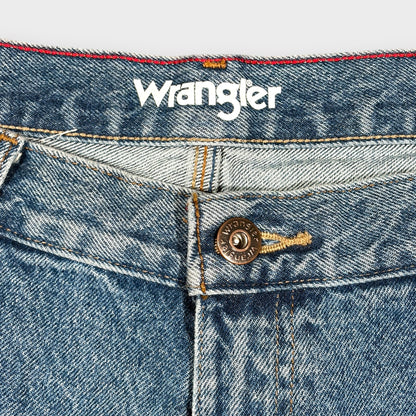 WRANGLER VINTAGE DENIM STRAIGHT LEG JEANS (W30 L38)