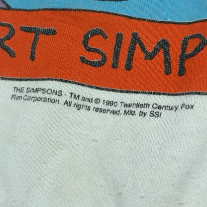 THE SIMPSONS | 1990s THRASHED BART SIMPSON SWEATSHIRT (M)