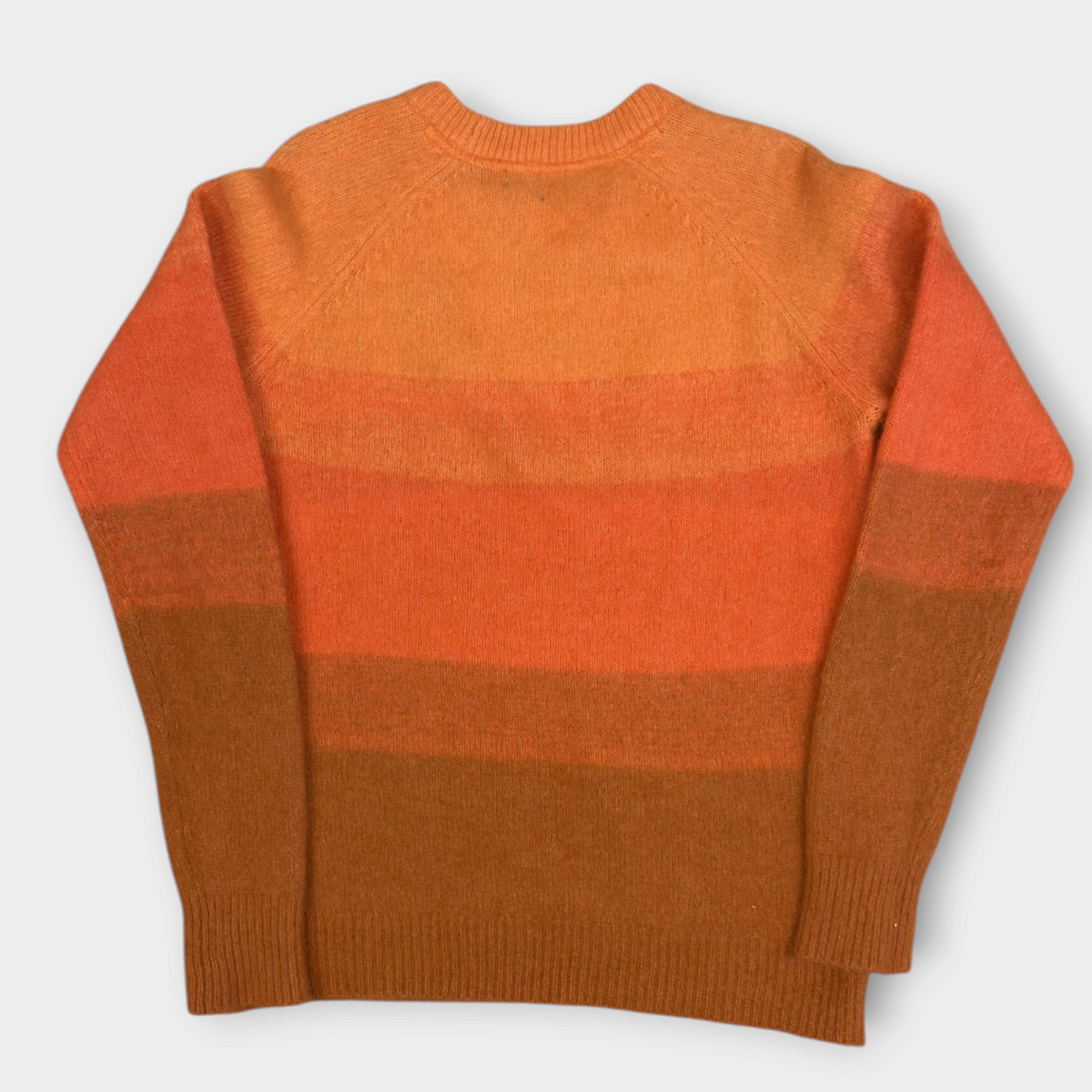 TED BAKER | BURNT ORANGE KNITTED JUMPER (M)