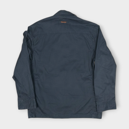 MARLBORO CLASSICS | 1990s VINTAGE NAVY UTILITY JACKET (L)