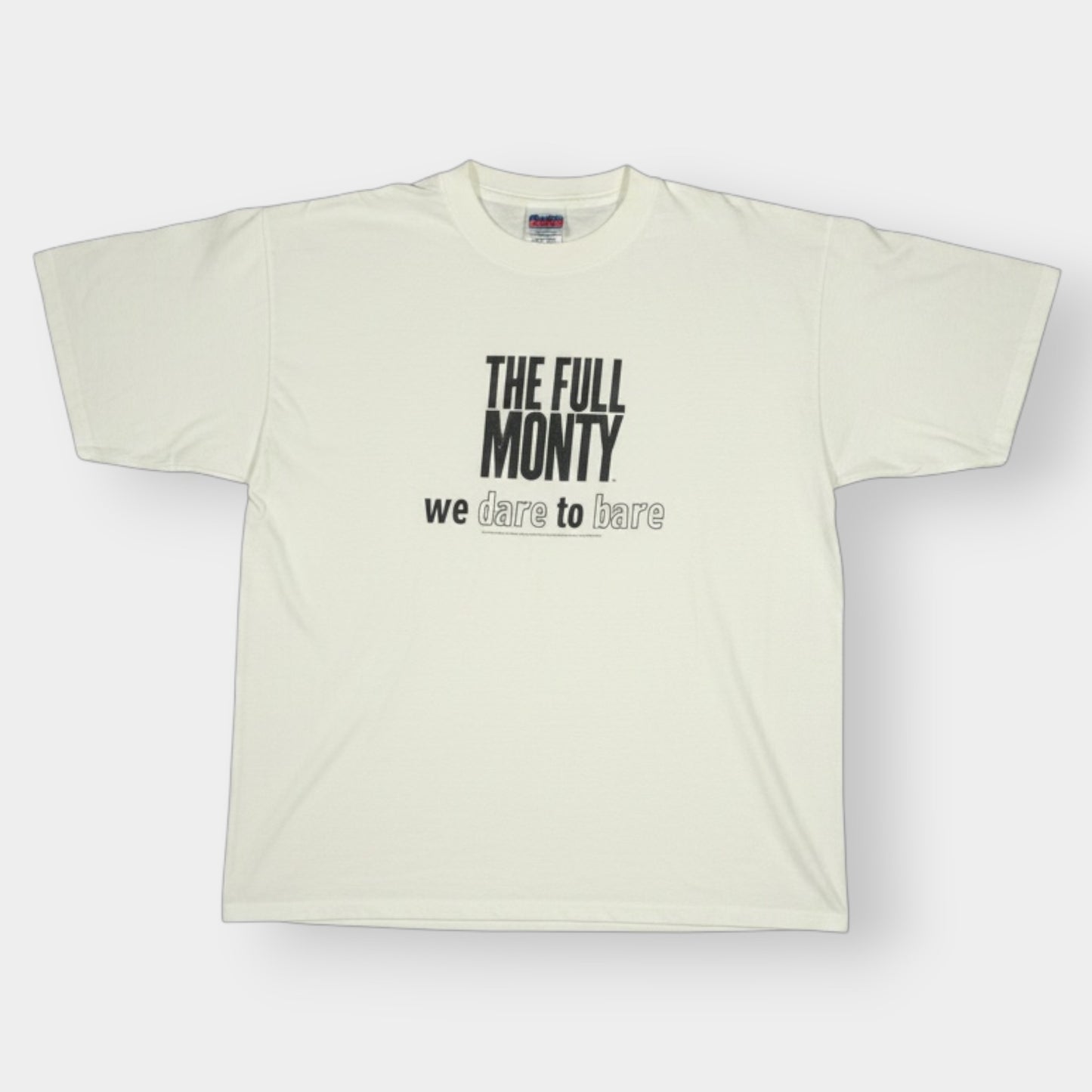 THE FULL MONTY | 1998 WE DARE TO BARE VINTAGE PROMO TEE (L)