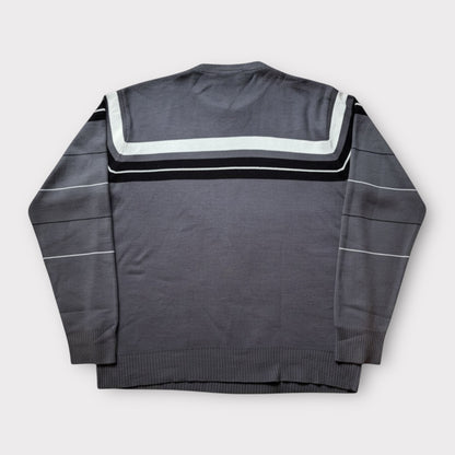 LACOSTE 90s VINTAGE PATTERNED JUMPER (L)