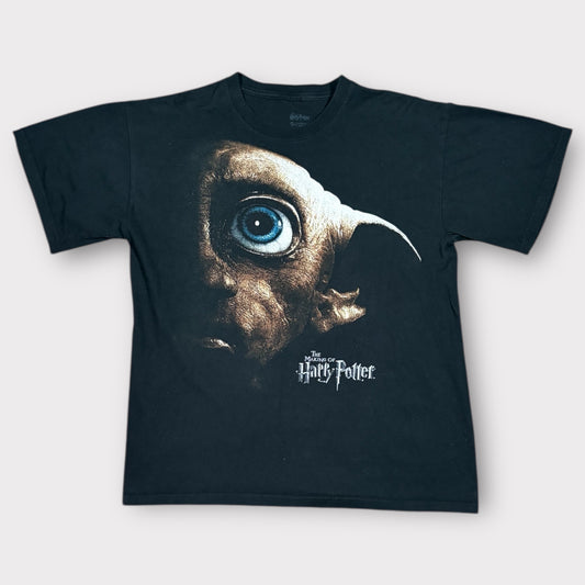 VINTAGE MAKING OF HARRY POTTER DOBBY THE HOUSE ELF TEE (M)