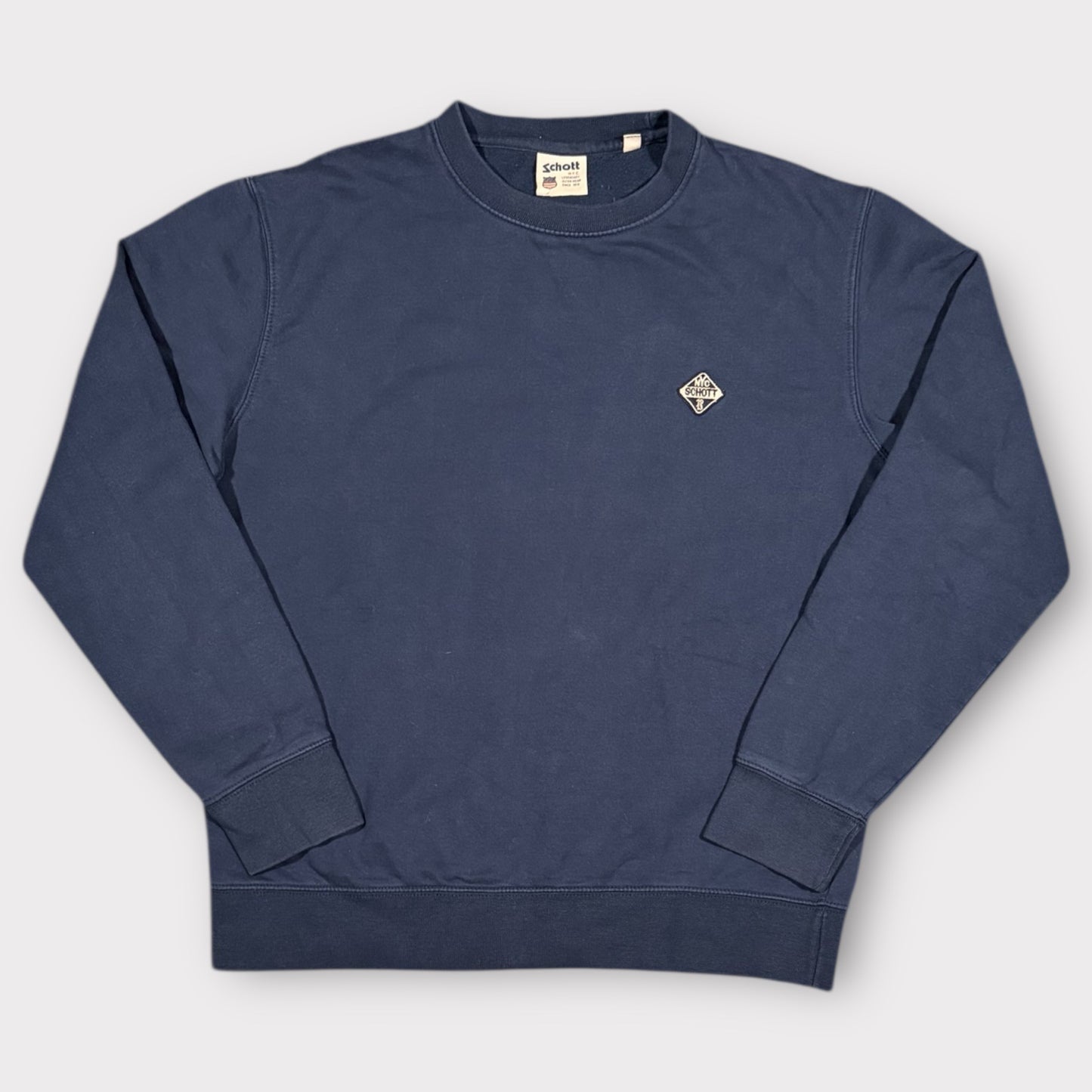SCHOTT | NYC PLAIN VINTAGE SWEATSHIRT (L)