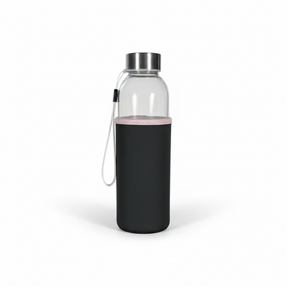 RADO WATCHES GLASS WATER BOTTLE WITH SLEEVE