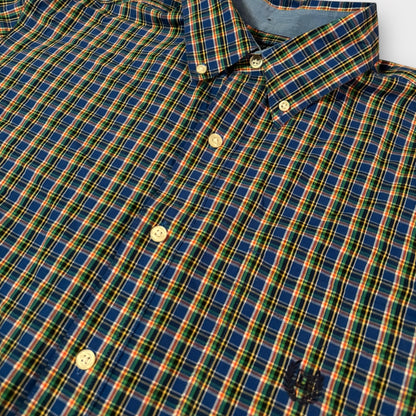 RALPH LAUREN CHAPS 90s VINTAGE PLAID SHIRT (L)