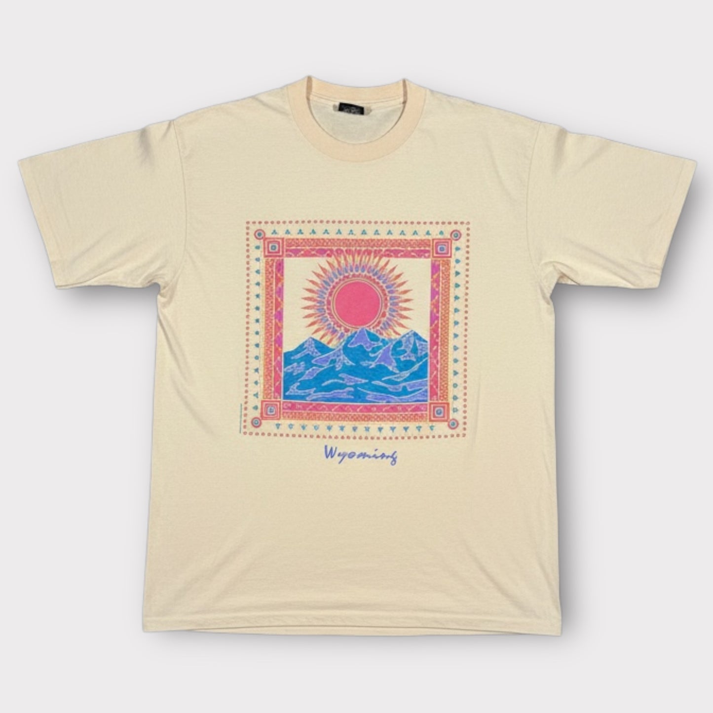 ISLANDER WYOMING 90s SINGLE STITCH T SHIRT (M)