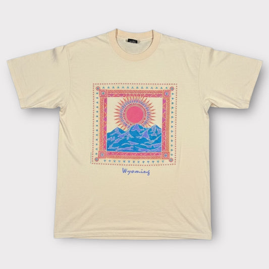 ISLANDER WYOMING 90s SINGLE STITCH T SHIRT (M)
