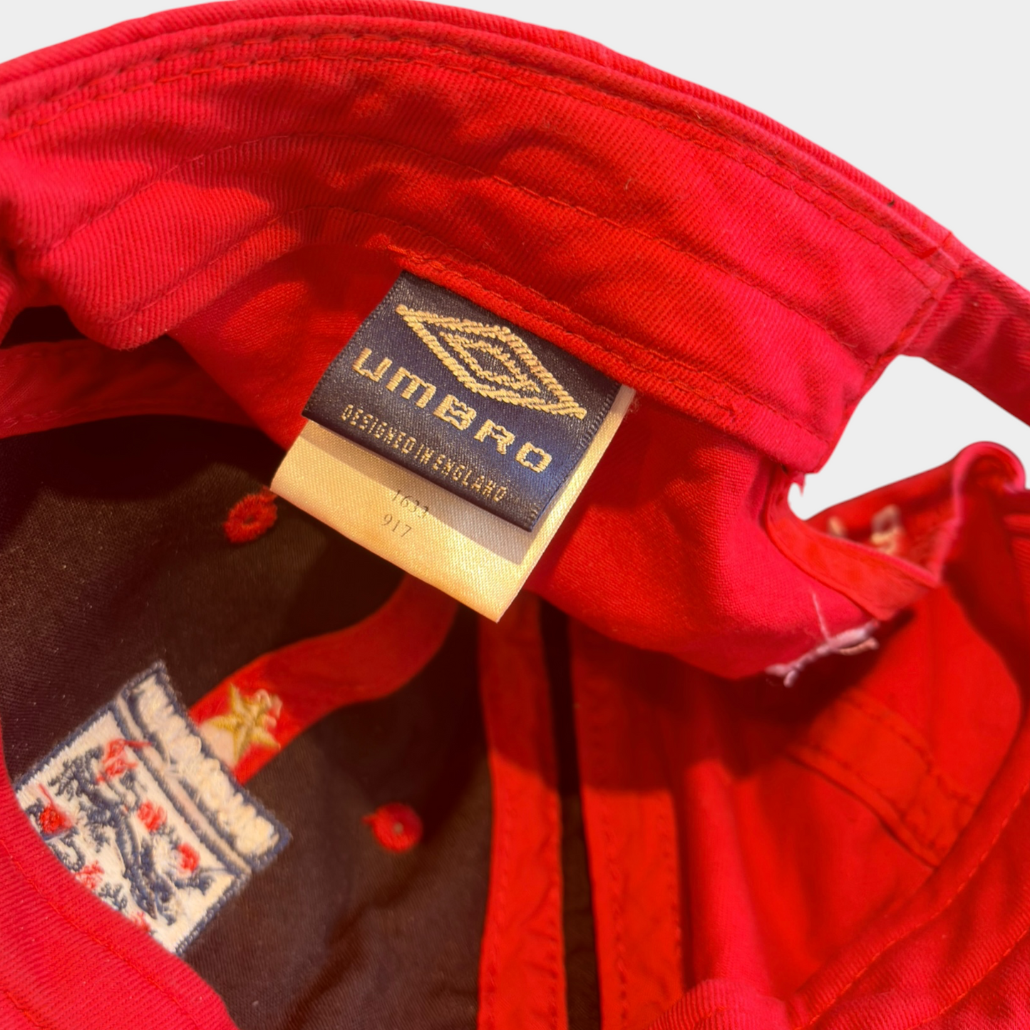 UMBRO | 00s ENGLAND RED BASEBALL CAP