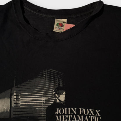FRUIT OF THE LOOM | 1980 JOHN FOXX METAMATIC GRAPHIC TEE (XL)