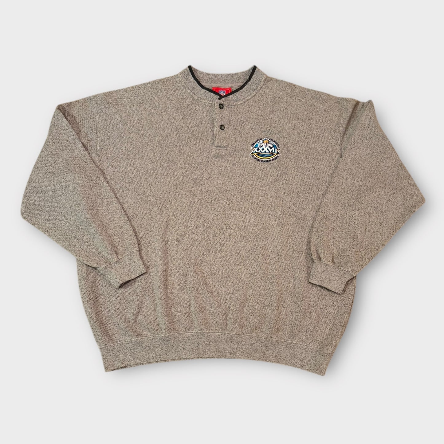 NFL | SUPERBOWL XXXVII 2003 HENLEY SWEATSHIRT (XL)