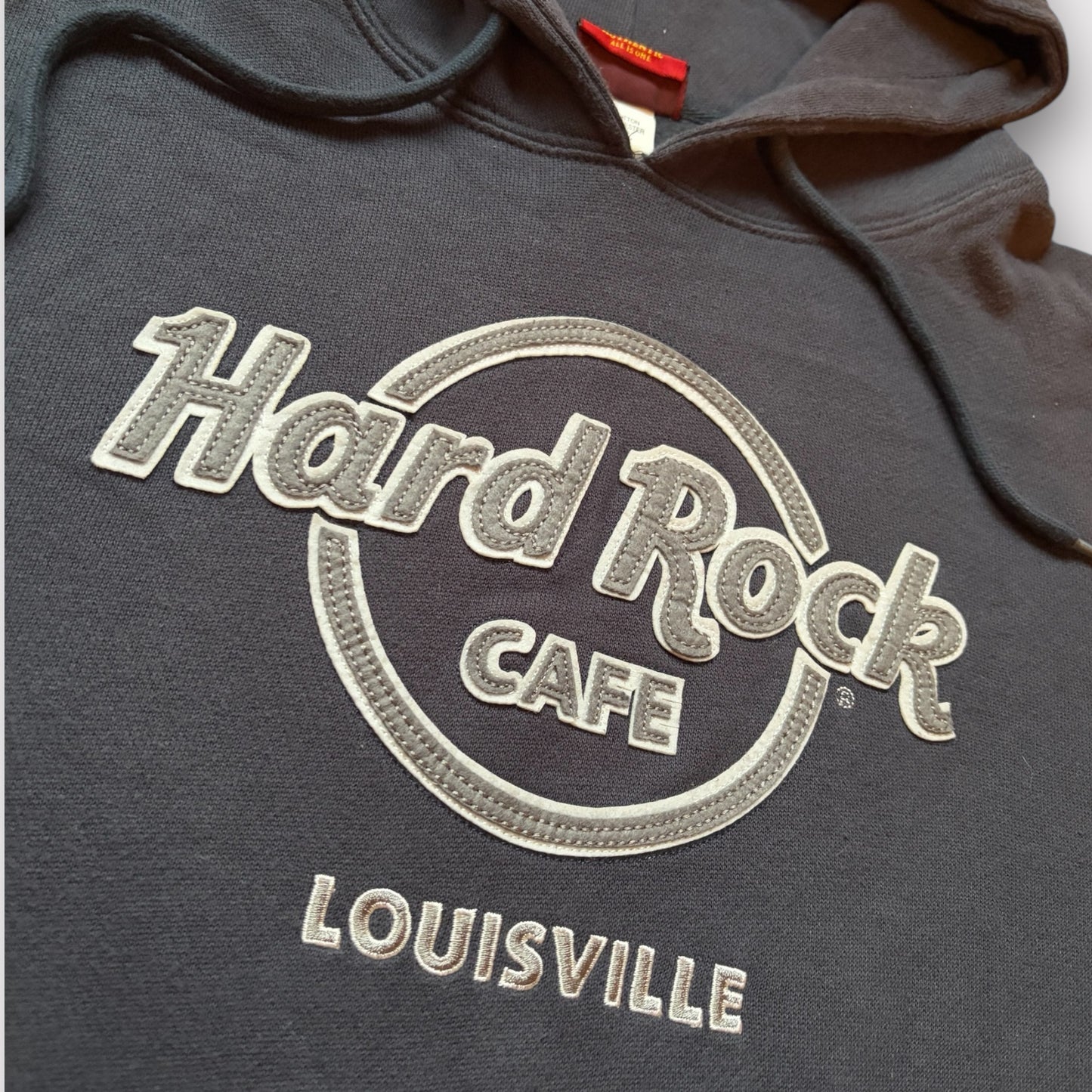 HARD ROCK CAFE LOUISVILLE VINTAGE HOODIE (M)