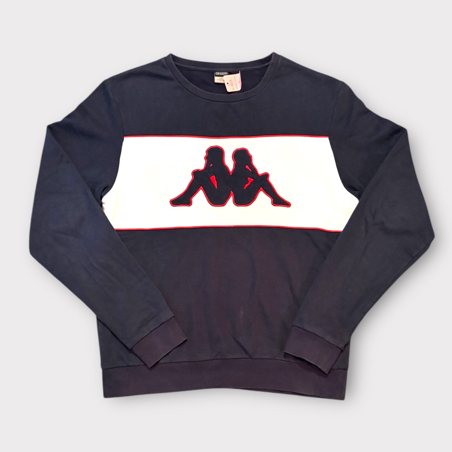 KAPPA | VINTAGE EMBROIDERED SWEATSHIRT (XL)