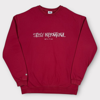 STUSSY INTERNATIONAL SWEATSHIRT (M)