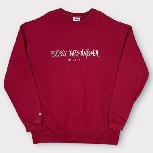 STUSSY INTERNATIONAL SWEATSHIRT (M)