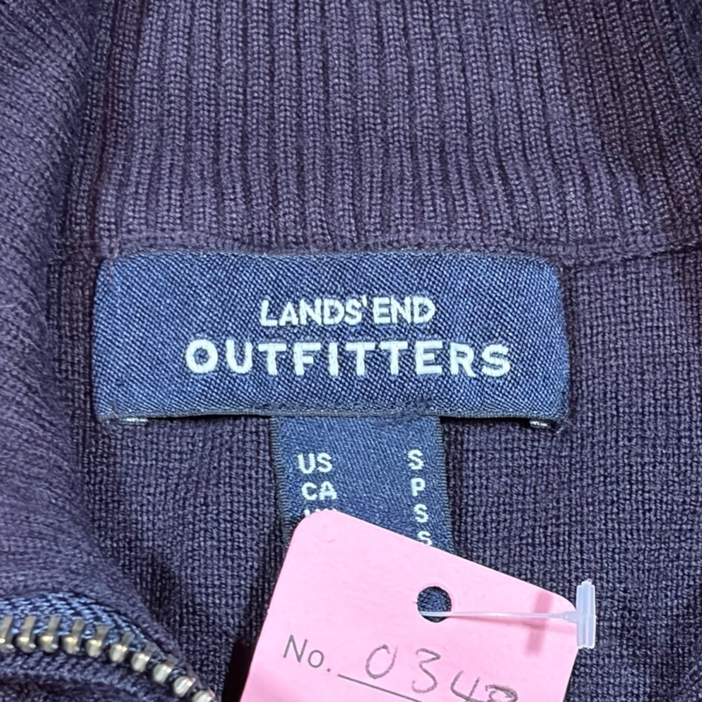 LANDS' END ZIP UP JACKET (S)